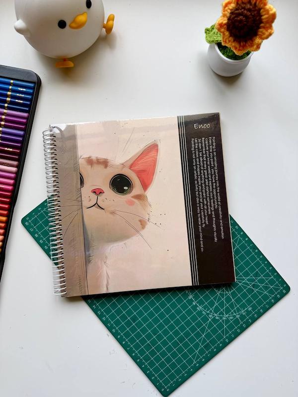 دفتر کرافت سایز ۲۲*۲۲