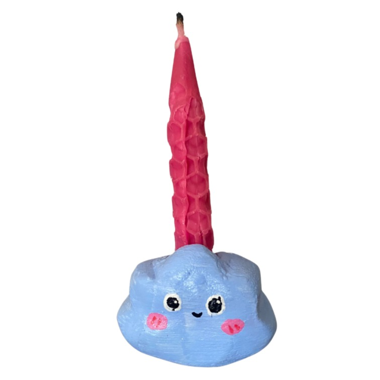 جای شمعی ابری کوچک