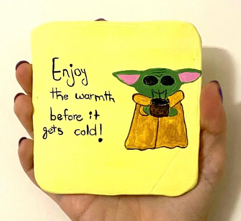 زیرلیوانی baby yoda