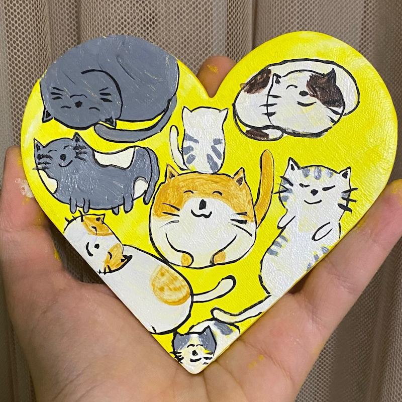 زیرلیوانی گربه ای