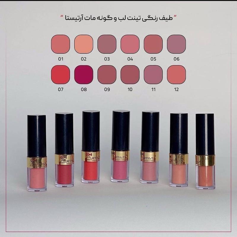 تینت لب و گونه آرتیستا | Artista lip and cheek tint