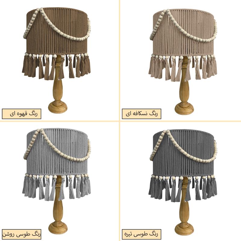 آباژور مدل چوبی مدرن کد 3560