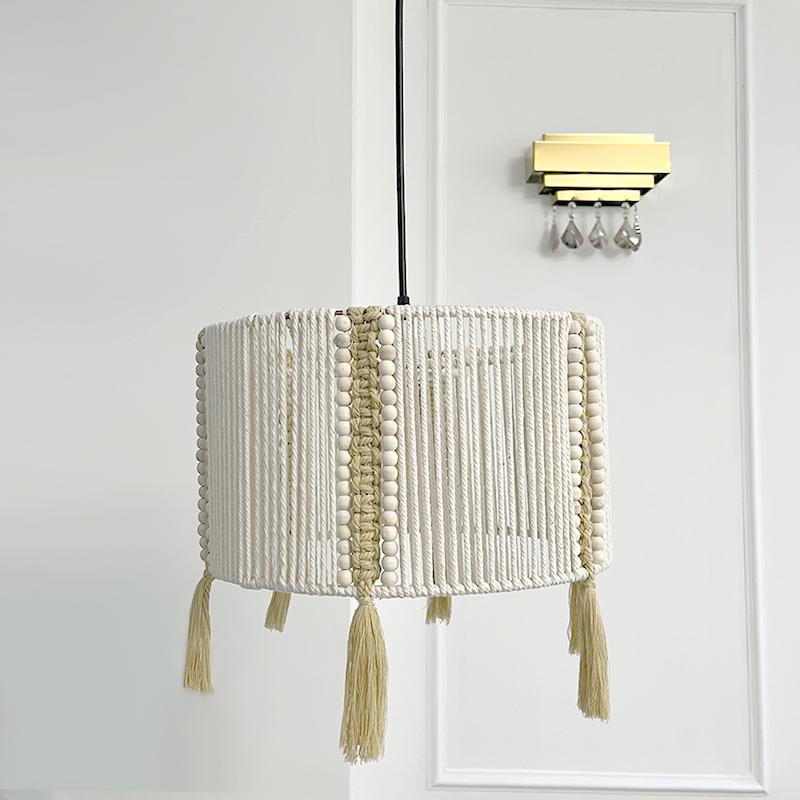 لوستر بافتنی مدل مکرومه کد 3520