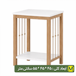 میز عسلی مدرن به همراه مکرومه بافی در چند رنگ