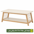 میز جلو مبلی 2 طبقه مکرومه بافی