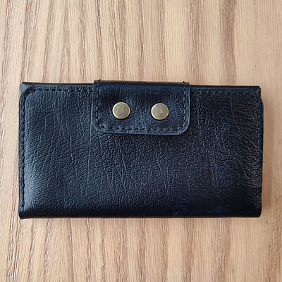 کیف پول چرم طبیعی به همراه جیب موبایل 2 لت