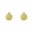 گوشواره طلا مدل خورشید کد GA10059