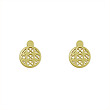 گوشواره طلا مدل هندسی کد GA10139