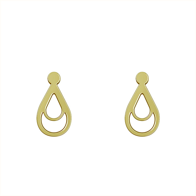 گوشواره طلا مدل اشک کد GA10460