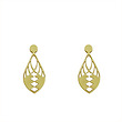 گوشواره طلا مدل اشک کد GA10495