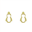 گوشواره طلا مدل پنگوئن کد GA10496