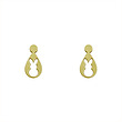 گوشواره طلا مدل خرگوش کد GA10682