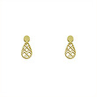 گوشواره طلا مدل اشک کد GA10713