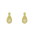 گوشواره طلا مدل خورشید کد GA10733