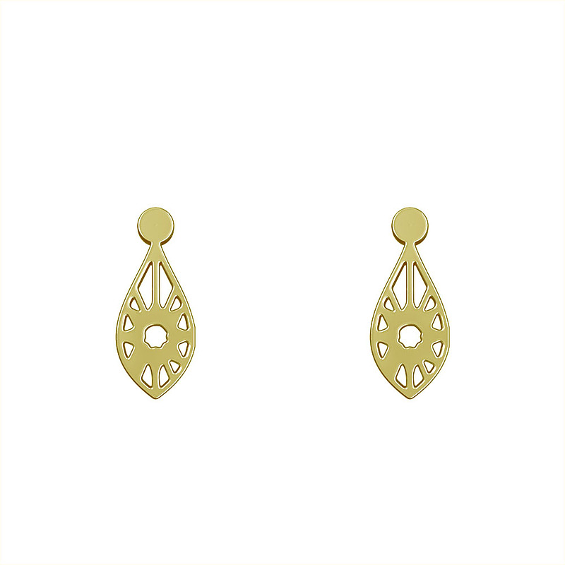 گوشواره طلا مدل اشک کد GA10817