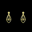 گوشواره طلا مدل اشک کد GA10820