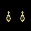 گوشواره طلا مدل اشک کد GA10838