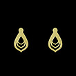 گوشواره طلا مدل اشک کد GA10958