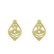 گوشواره طلا مدل ستاره کد GA10982