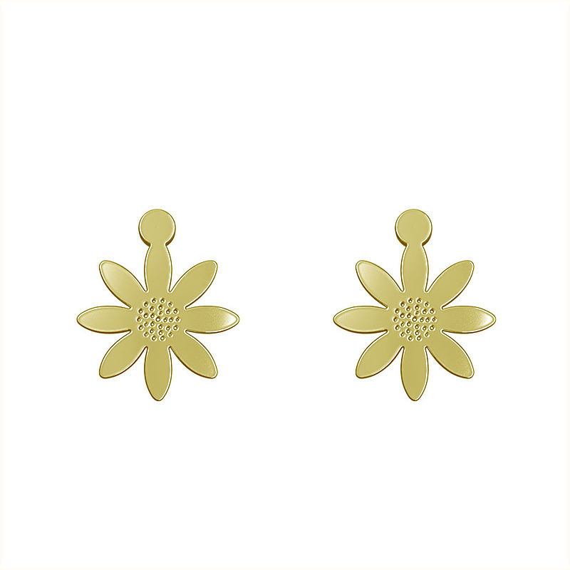 گوشواره طلا مدل خورشید کد GA11105