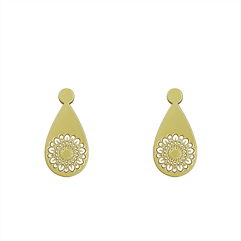 گوشواره طلا مدل گل کد GA11436
