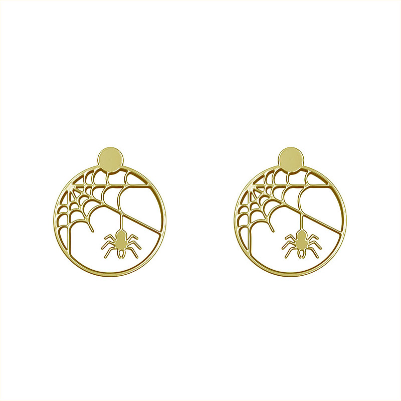 گوشواره طلا مدل تار عنکبوت کد GA11463