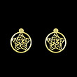 گوشواره طلا مدل ستاره کد GA11465