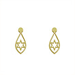 گوشواره طلا مدل ستاره کد GA11506