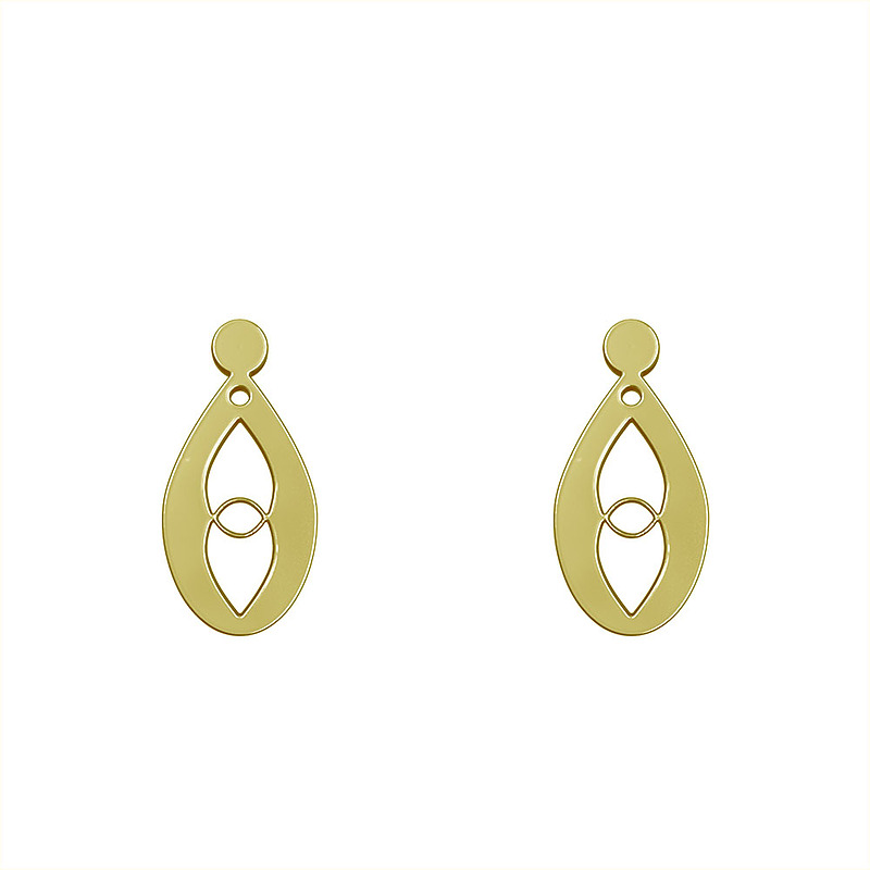 گوشواره طلا مدل اشک کد GA11560
