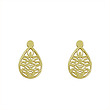 گوشواره طلا مدل هندسی کد GA11576