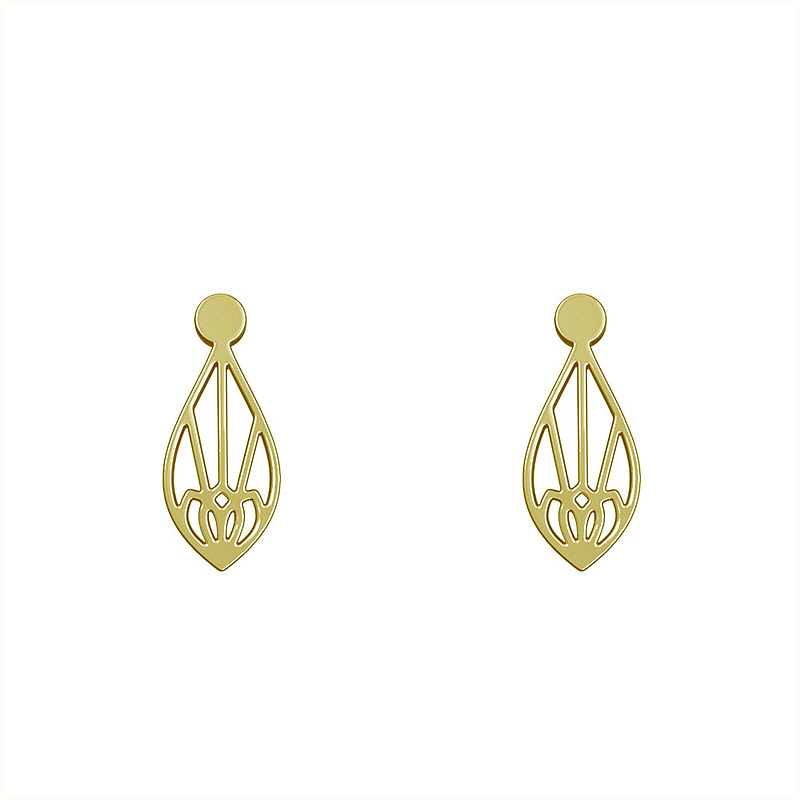 گوشواره طلا مدل اشک کد GA11579