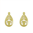 گوشواره طلا مدل عنکبوت کد GA11631