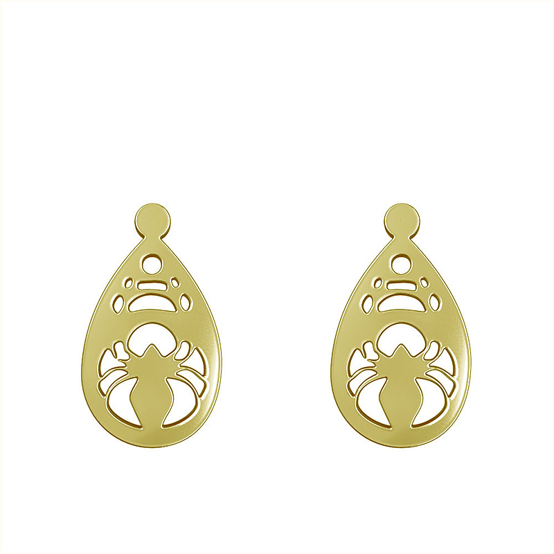 گوشواره طلا مدل عنکبوت کد GA11631