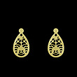 گوشواره طلا مدل عنکبوت کد GA11634