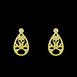 گوشواره طلا مدل هندسی کد GA11653