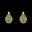 گوشواره طلا مدل هندسی کد GA11672