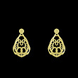 گوشواره طلا مدل هندسی کد GA11687