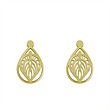 گوشواره طلا مدل هندسی کد GA11702