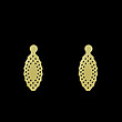 گوشواره طلا مدل هندسی کد GA11719