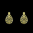 گوشواره طلا مدل هندسی کد GA11726