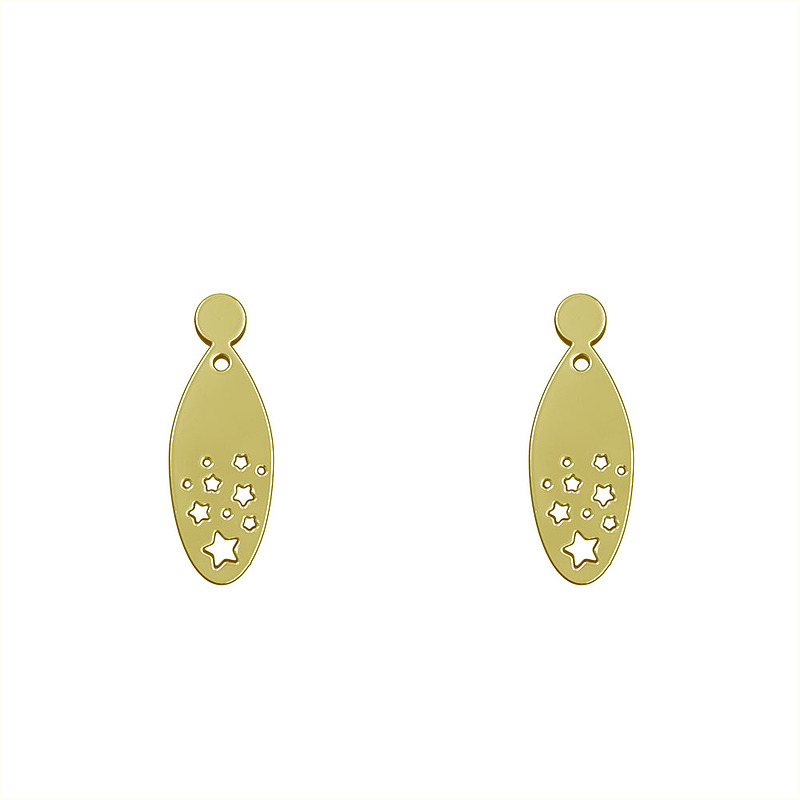 گوشواره طلا مدل ستاره کد GA11781