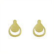 گوشواره طلا مدل اشک کد GA11839