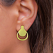 گوشواره طلا مدل اشک کد GA11839