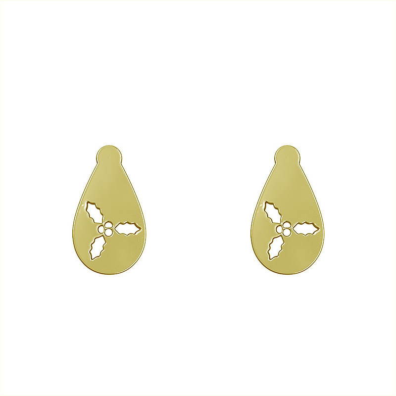 گوشواره طلا مدل اشک کد GA11867