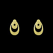 گوشواره طلا مدل اشک کد GA11882
