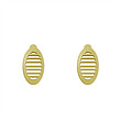 گوشواره طلا مدل بیضی کد GA11930