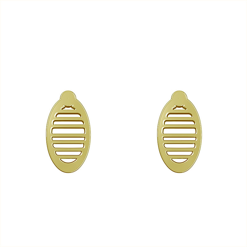 گوشواره طلا مدل بیضی کد GA11930