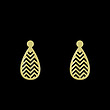 گوشواره طلا مدل اشک کد GA12043
