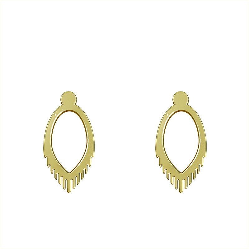 گوشواره طلا مدل اشک کد GA12083