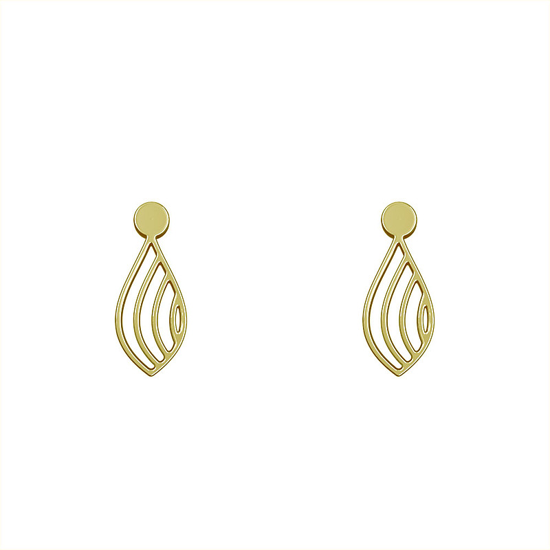 گوشواره طلا مدل اشک کد GA12224